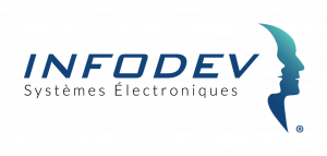 Logo INFODEV EDI Designer Systèmes Electroniques